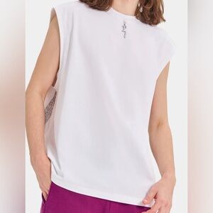 Unisex Sleeveless Tees Casual Tank Top T-Shirts